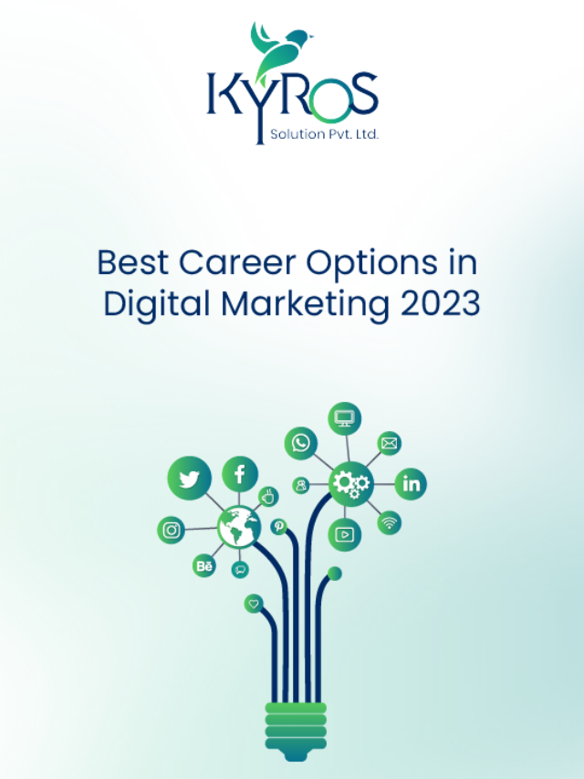 Best Career Options in Digital Marketing 2023