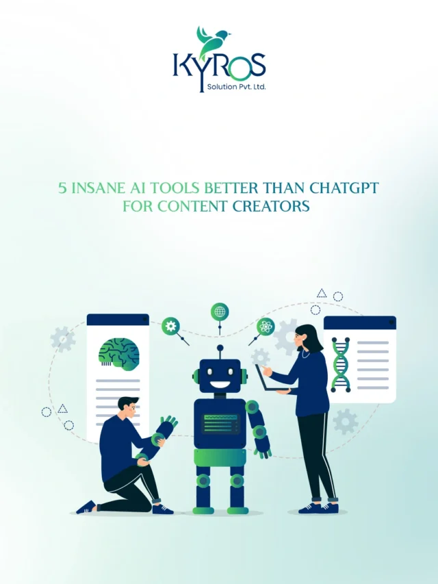 5 Insane AI Tools Better Than ChatGpt For Content Creators