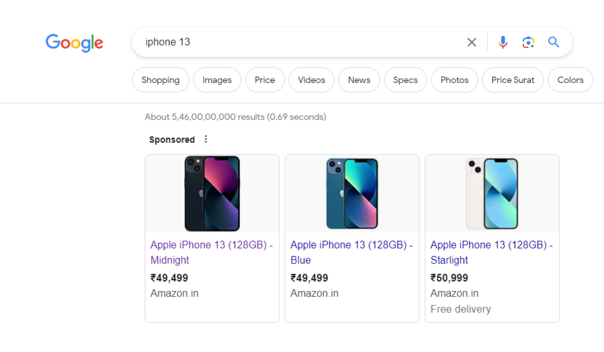 shopping ads