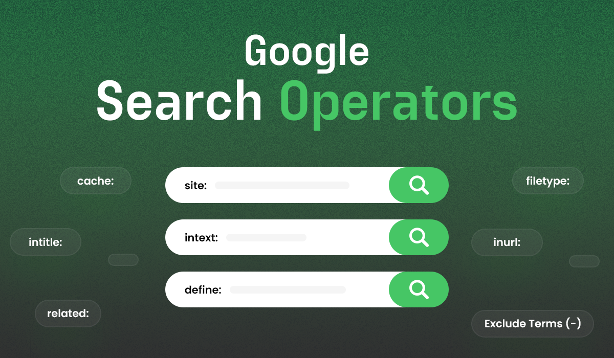Google Search Operators